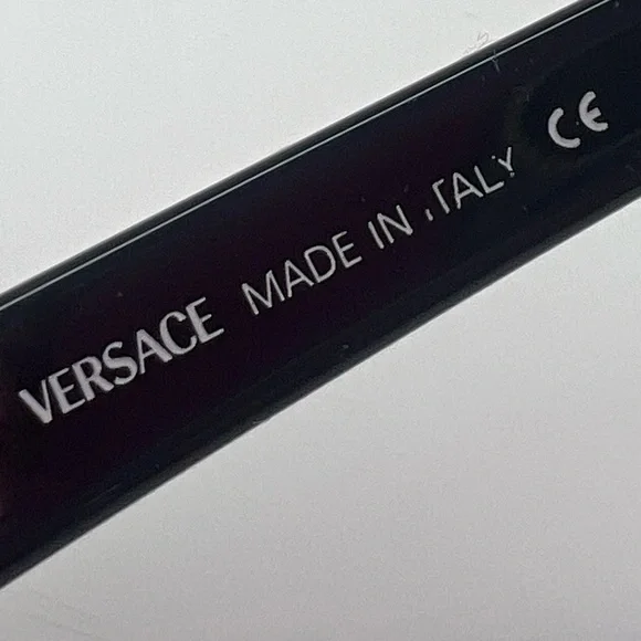 VERSACE Black/Pink Stripe Sunglasses MOD GV3 | PRELOVED!!💓🖤🕶️☀️ - Picture 7 of 14